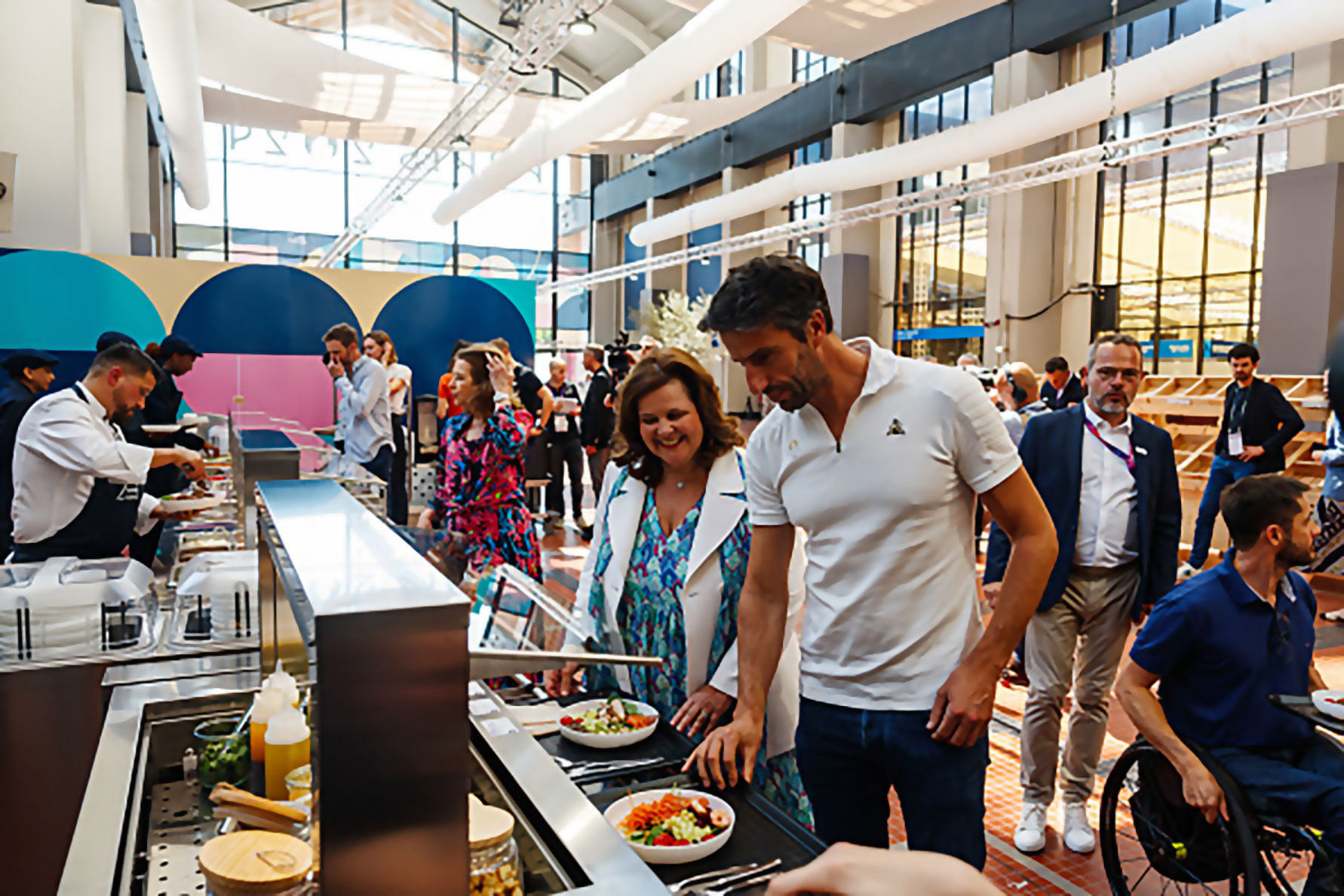 Olympia 2024 Startschuss für das größte Restaurant der Welt B.PRO