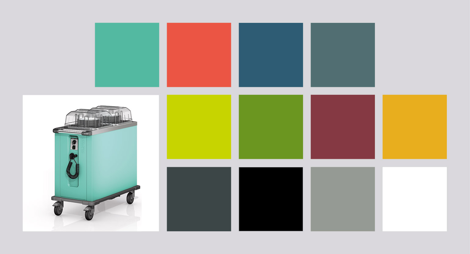 B.PRO Catering News - 12 colours for a harmonious ambience | B.PRO